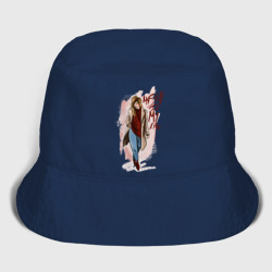 Женская панама хлопок Девушка в шляпе