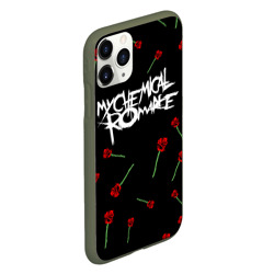 Чехол для iPhone 11 Pro матовый My chemical romance розы MCR roses - фото 2