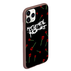 Чехол для iPhone 11 Pro Max матовый My chemical romance розы MCR roses - фото 2