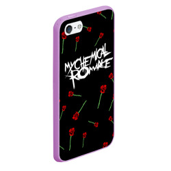 Чехол для iPhone 5/5S матовый My chemical romance розы MCR roses - фото 2