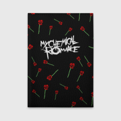 Обложка для автодокументов My chemical romance розы MCR roses