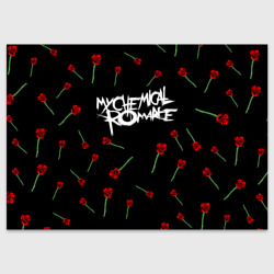 Поздравительная открытка My chemical romance розы MCR roses