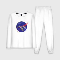 Женская пижама с лонгсливом хлопок Pepe space NASA