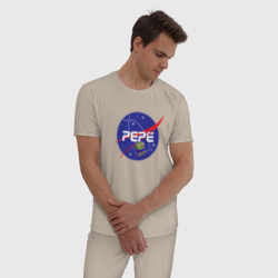 Мужская пижама хлопок Pepe space NASA - фото 2