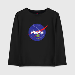 Детский лонгслив хлопок Pepe space NASA