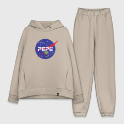 Женский костюм хлопок Oversize Pepe space NASA