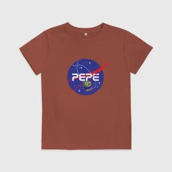 Детская футболка хлопок Pepe space NASA
