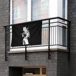 Флаг-баннер Гинтоки Саката держит меч Гинтама - фото 2
