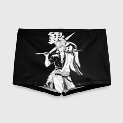 Детские купальные плавки 3D Гинтоки Саката держит меч Гинтама