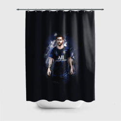 Штора 3D для ванной Lionel Messi Paris Saint-Germain