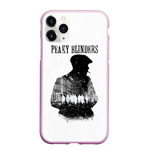 Чехол для iPhone 11 Pro Max матовый Thomas Shelby Peaky Blinders, цвет розовый