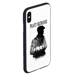 Чехол для iPhone XS Max матовый Thomas Shelby Peaky Blinders - фото 2