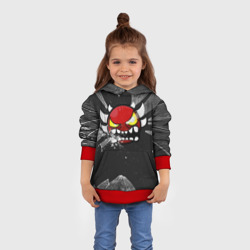 Детская толстовка 3D Геометри Даш осколки Geometry Dash - фото 2