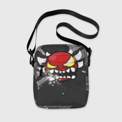 Сумка через плечо 3D Геометри Даш осколки Geometry Dash