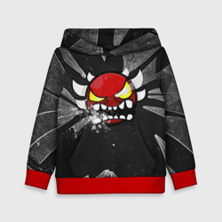 Детская толстовка 3D Геометри Даш осколки Geometry Dash