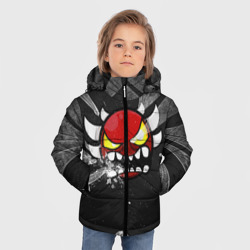 Зимняя куртка для мальчиков 3D Геометри Даш осколки Geometry Dash - фото 2