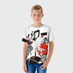 Детская футболка 3D Power - Человек-бензопила - фото 2
