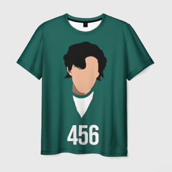 Мужская футболка 3D Номер 456 || Игра в кальмара