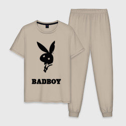 Мужская пижама хлопок Bad boy Playboy