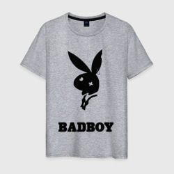 Мужская футболка хлопок Bad boy Playboy