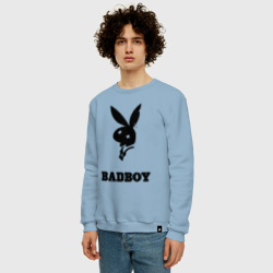 Мужской свитшот хлопок Bad boy Playboy - фото 2