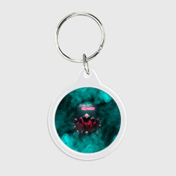 Брелок круглый Стража в масках игра в кальмара