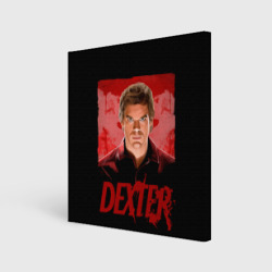 Холст квадратный Dexter Декстер портрет постер