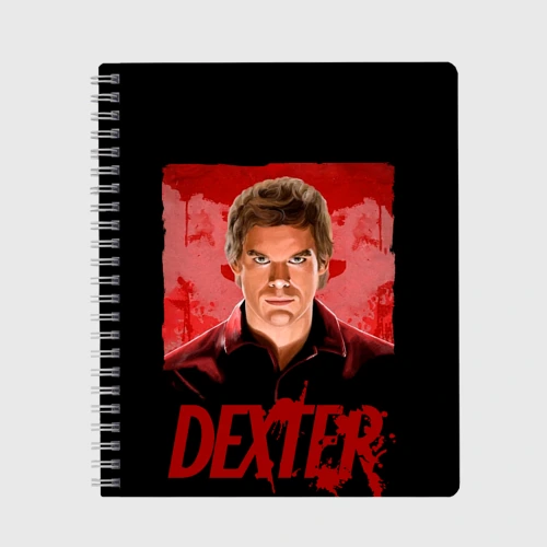 Тетрадь Dexter Декстер портрет постер