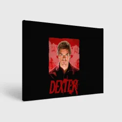 Холст прямоугольный Dexter Декстер портрет постер