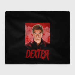Плед 3D Dexter Декстер портрет постер