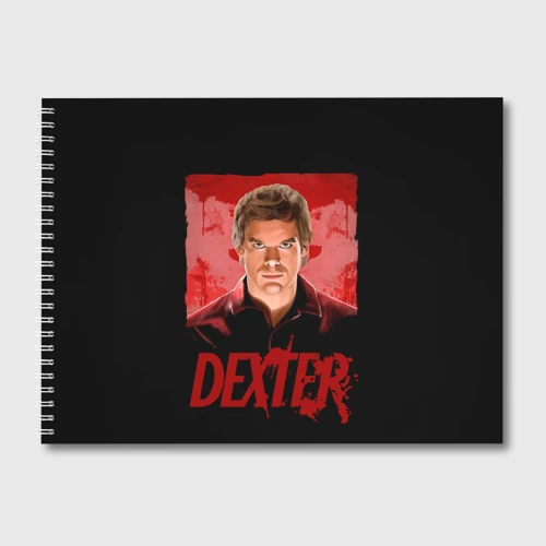 Альбом для рисования Dexter Декстер портрет постер