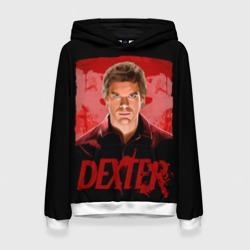 Женская толстовка 3D Dexter Декстер портрет постер