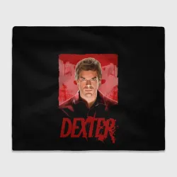 Плед 3D Dexter Декстер портрет постер