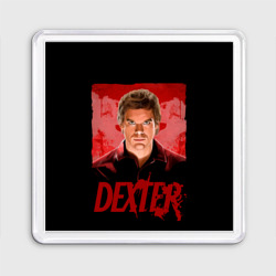 Магнит 55*55 Dexter Декстер портрет постер