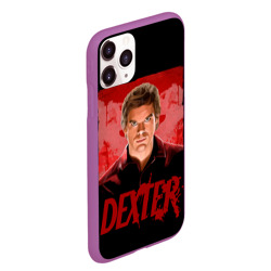Чехол для iPhone 11 Pro Max матовый Dexter Декстер портрет постер - фото 2