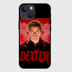 Чехол для iPhone 13 mini Dexter Декстер портрет постер