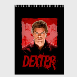 Скетчбук Dexter Декстер портрет постер