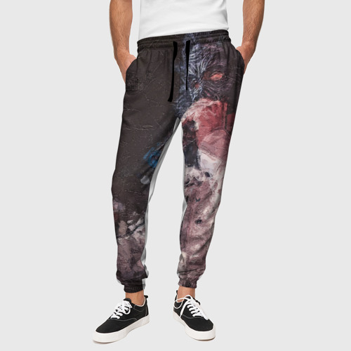Мужские брюки 3D Paul de Technoir, цвет 3D печать - фото 4
