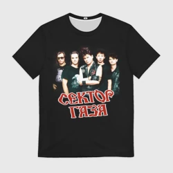 Мужская футболка 3D Сектор Газа Хой