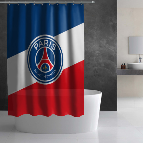 Штора 3D для ванной Paris Saint-Germain FC - фото 2