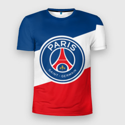 Мужская футболка 3D Slim Paris Saint-Germain FC