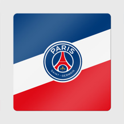 Магнит виниловый Квадрат Paris Saint-Germain FC