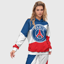 Женский костюм с толстовкой 3D Paris Saint-Germain FC - фото 2