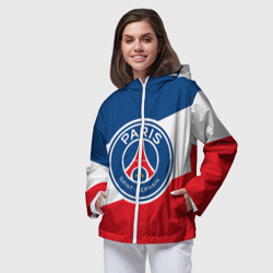 Женская ветровка 3D Paris Saint-Germain FC - фото 2