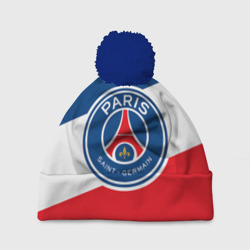Шапка 3D c помпоном Paris Saint-Germain FC