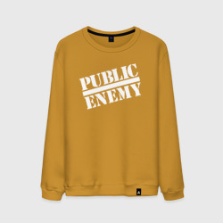 Мужской свитшот хлопок Public Enemy logo