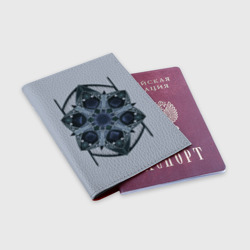 Обложка для паспорта матовая кожа ДнД Готика full - фото 2