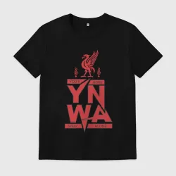 Мужская футболка хлопок You'll Never Walk Alone YNWA