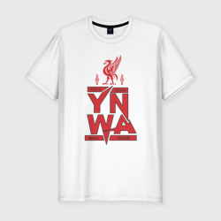 Мужская футболка хлопок Slim You'll Never Walk Alone YNWA