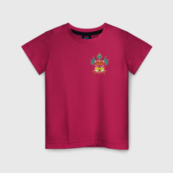 Детская футболка хлопок Кубанское Казачье Войско с эмблемой